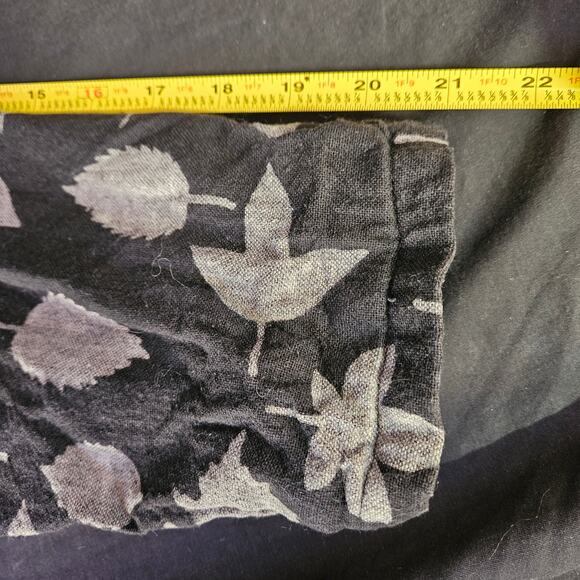 Cupcake International Ginkgo Leaf Jacket Size S Art To Wear Unique Casual - Picture 12 of 13